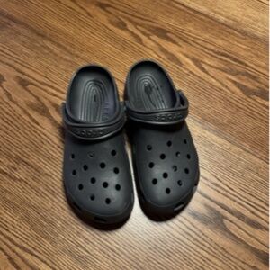 Black Classic Crocs Men Size 10